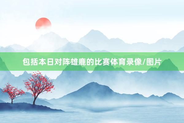 包括本日对阵雄鹿的比赛体育录像/图片