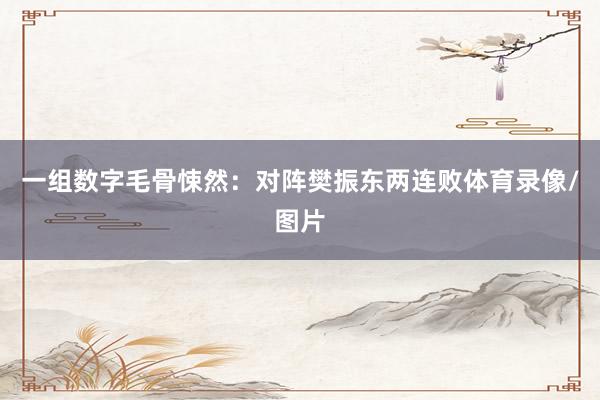 一组数字毛骨悚然：对阵樊振东两连败体育录像/图片
