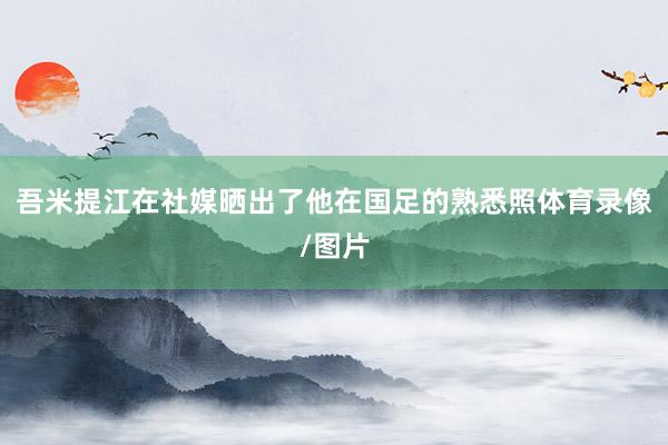 吾米提江在社媒晒出了他在国足的熟悉照体育录像/图片